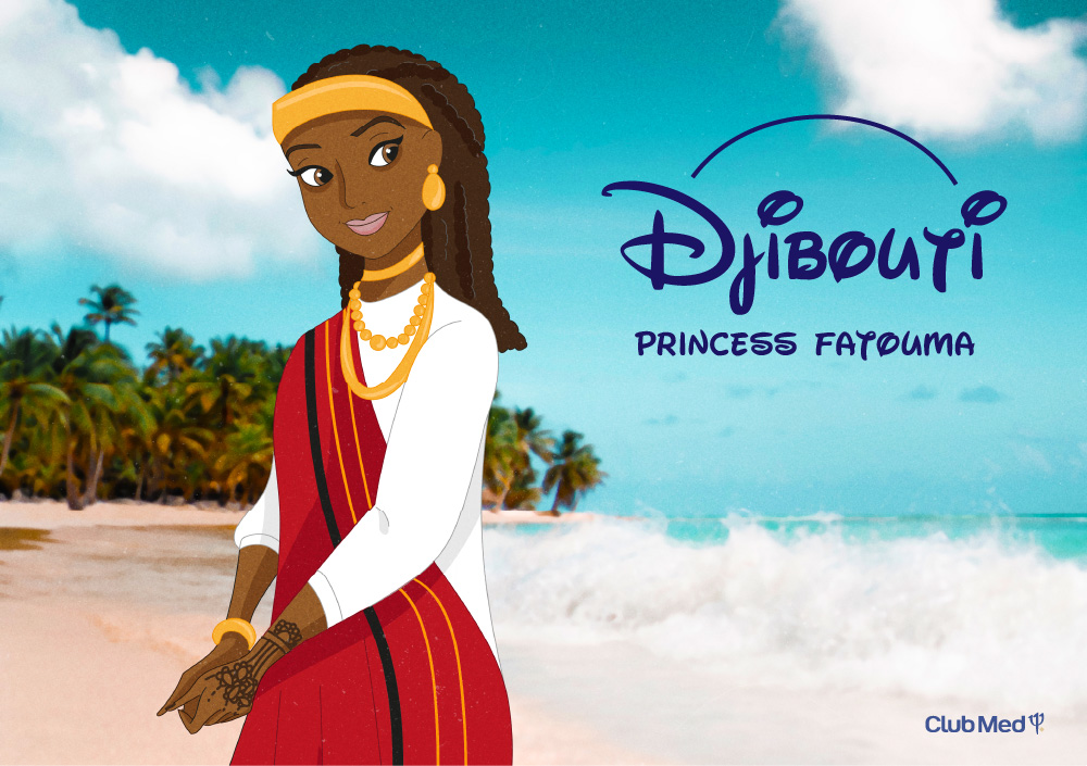 Princesa dominicana de Disney Club Med