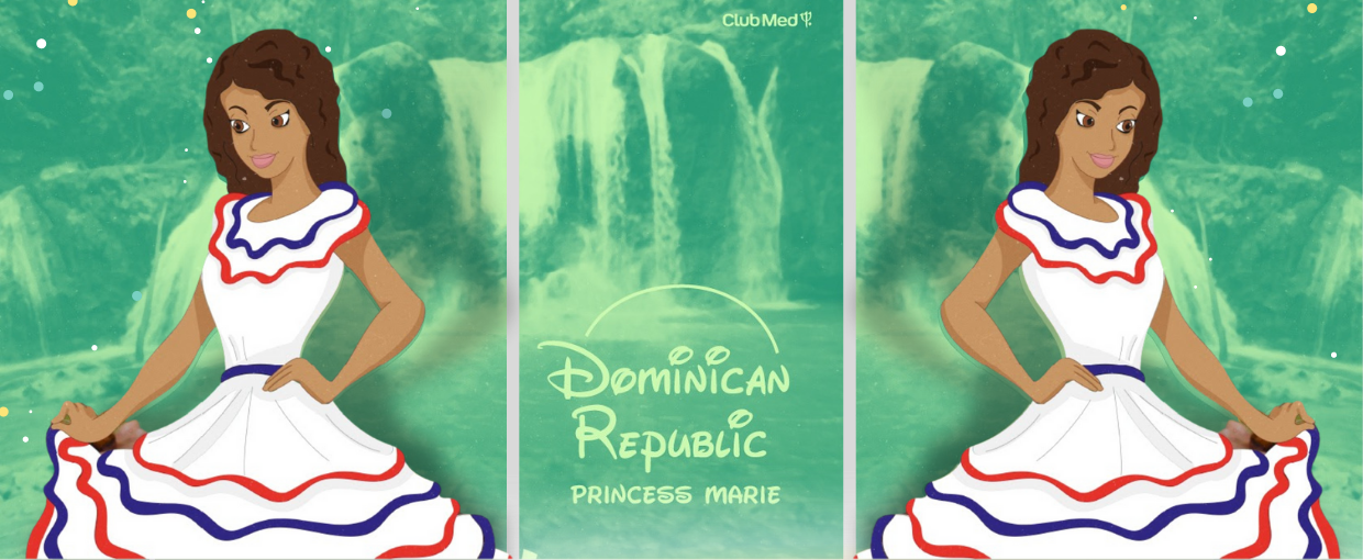 Princesa dominicana de Disney Club Med